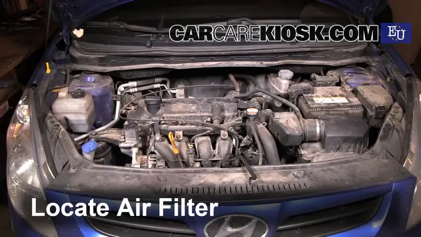 2009 Hyundai i20 Classic 1.2L 4 Cyl. Air Filter (Engine)
